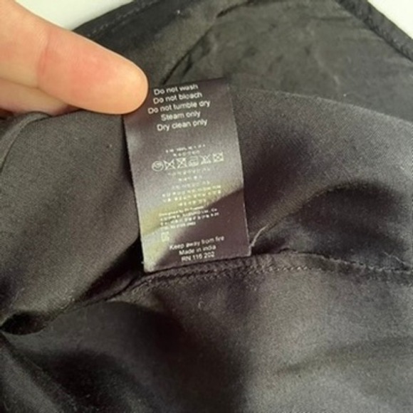 Zadig & Voltaire‎ Deluxe Jeweled Beaded Short Sleeve Mini Dress Black size small - Picture 13 of 15